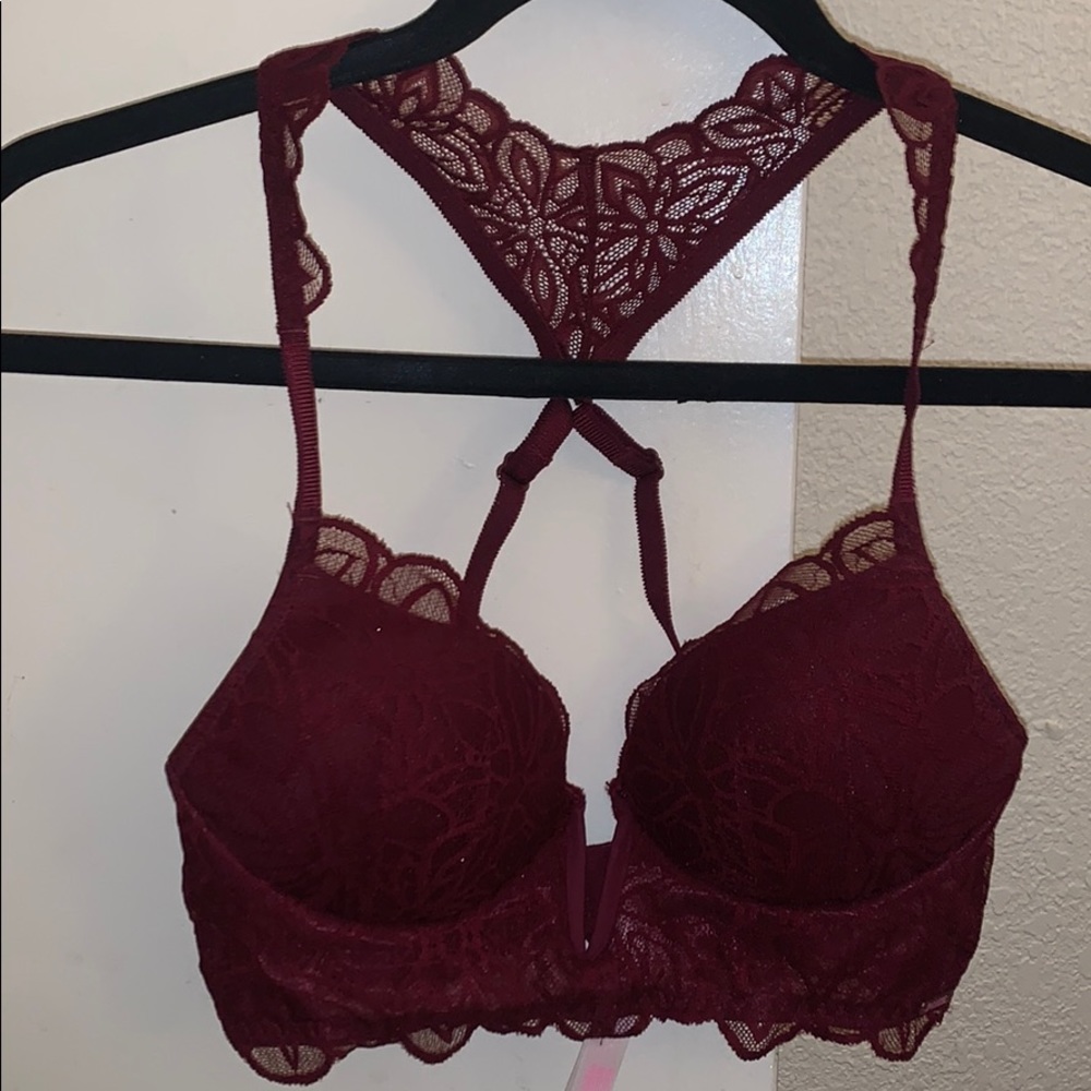 Victoria’s Secret Pink Burgundy XS Bralette